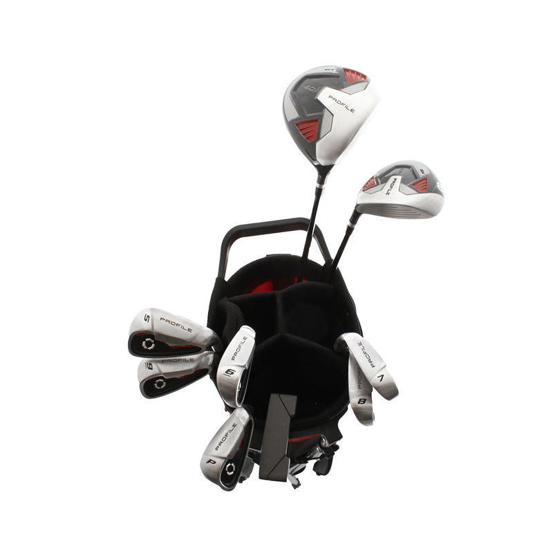 Wilson Profile Steel/Graphite Mens Right Hand Package Set Regular -