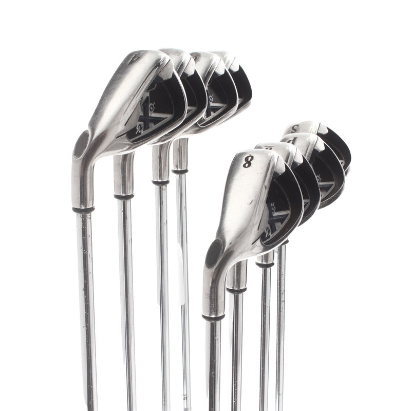 Callaway X-20 Steel Mens Left Hand Irons 4-SW Uniflex - Callaway