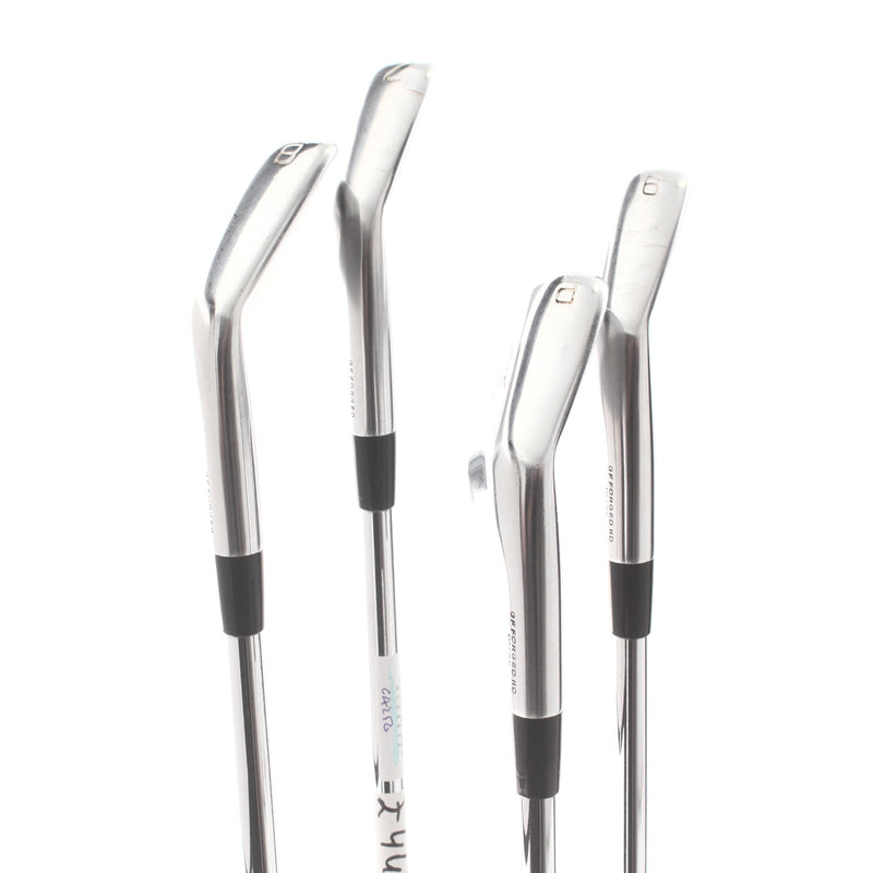 Mizuno Pro 245 Steel Mens Right Hand Irons 7-PW -0.25" 1* Flat Stiff - NSPro Modus3 Tour 105