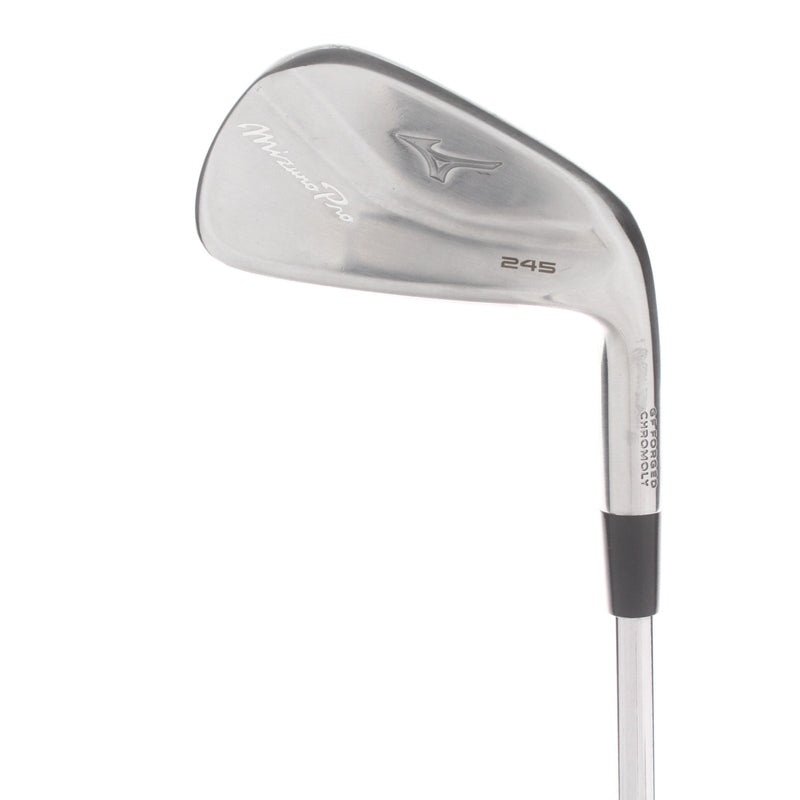Mizuno Pro 245 Steel Mens Right Hand 6 Iron -0.25" 1* Flat Regular - NSPro Modus3 Tour 105