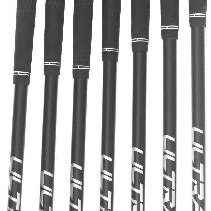 Cobra T-Rail Graphite Mens Left Hand Irons 5-SW Regular - Cobra Ultralite 50