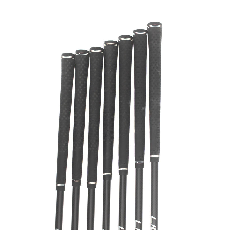 Cobra T-Rail Graphite Mens Left Hand Irons 5-SW Regular - Cobra Ultralite 50