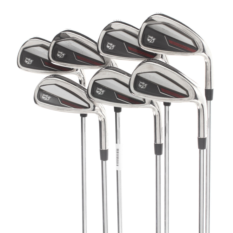 Wilson Staff Dynapower Steel Mens Right Hand Irons 5-SW Regular - KBS Max Ultralite