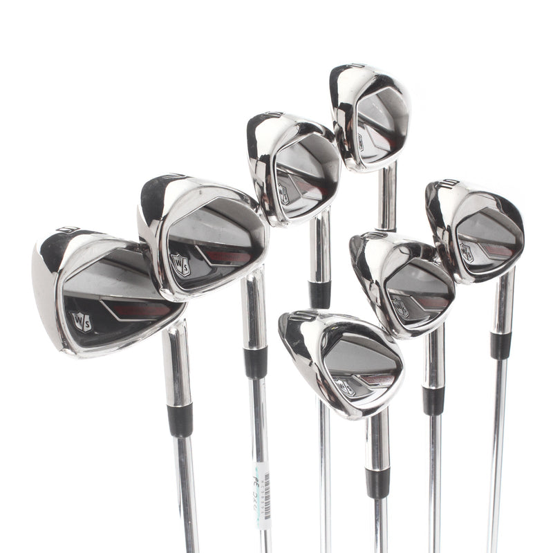 Wilson Staff Dynapower Steel Mens Right Hand Irons 5-SW Regular - KBS Max Ultralite