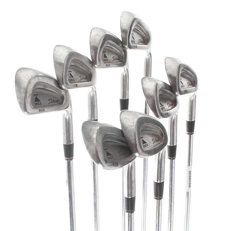 Titleist DCI 962B Steel Mens Right Hand Irons 3-PW Regular - True Temper