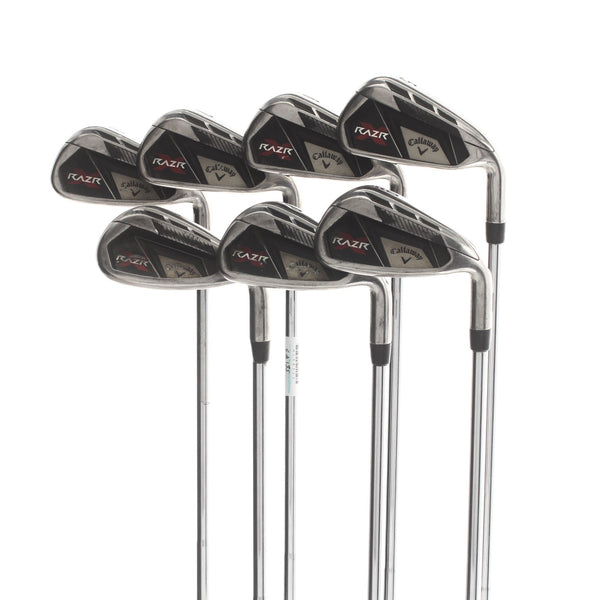 Callaway Razr X Steel Mens Right Hand Irons 5-SW Uniflex - Callaway