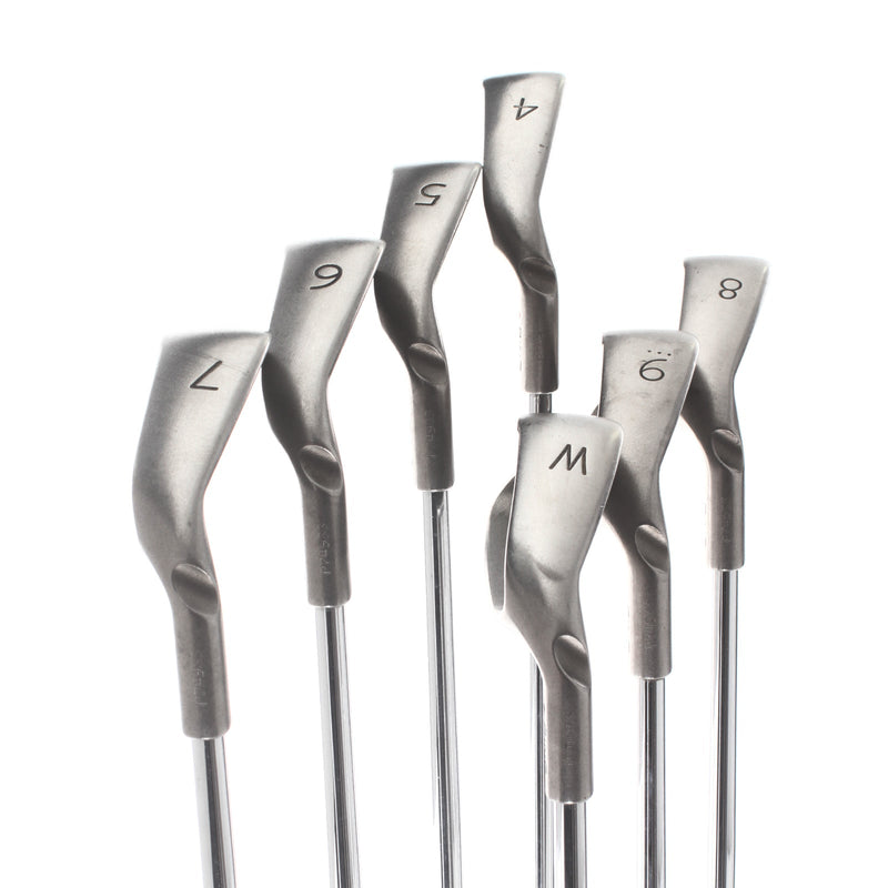 Ping G10 Steel Mens Right Hand Irons 4-PW Red Dot 0.75* Flat Regular - Ping AWT