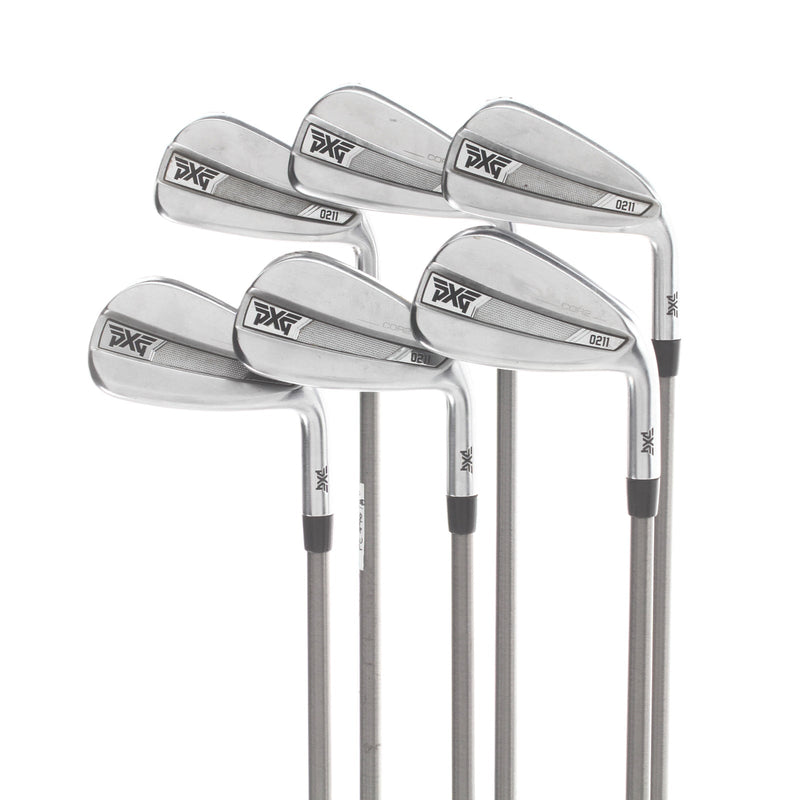 PXG 0211 Cor2 Steel Mens Right Hand Irons 5-PW Regular - Steelfiber i80