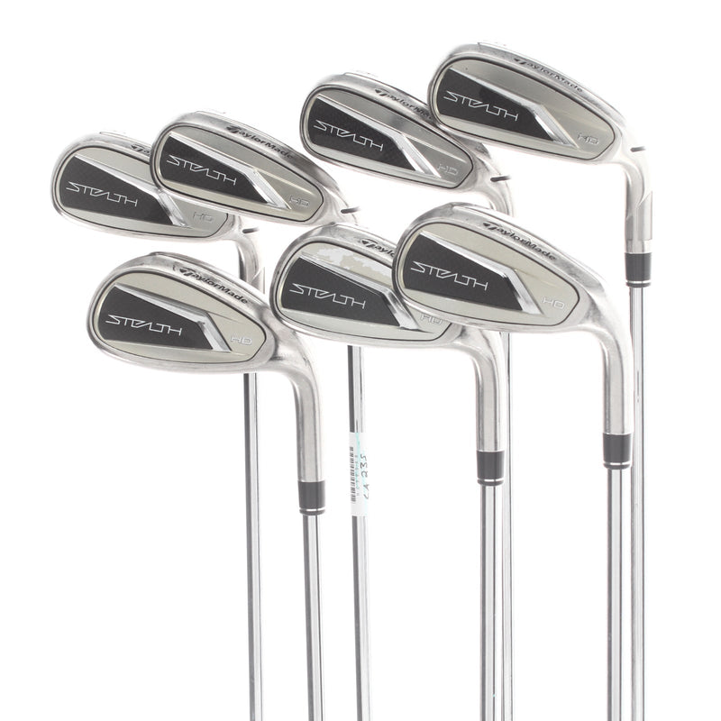 TaylorMade Stealth HD Steel Mens Right Hand Irons 5-SW Regular - KBS Max MT 85