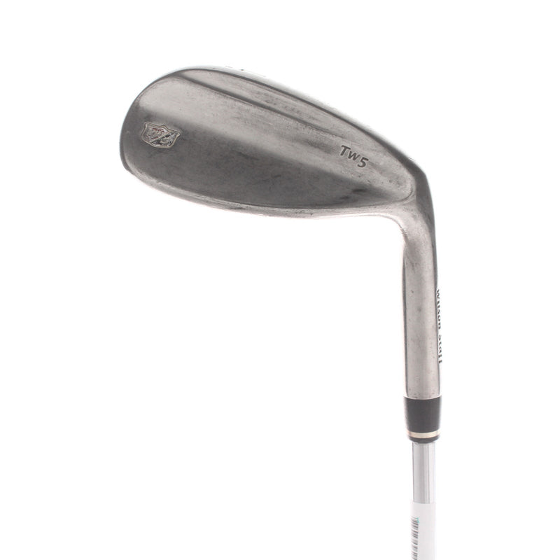 Wilson TW5 Steel Mens Right Hand Lob Wedge 60* 8 Bounce Wedge - Dynamic Gold