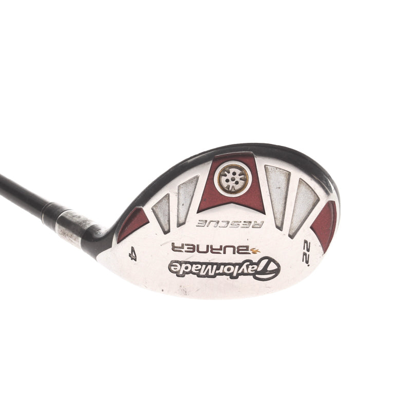 TaylorMade Burner 2007 Graphite Mens Right Hand 4 Hybrid 22* Stiff - REAX 65g