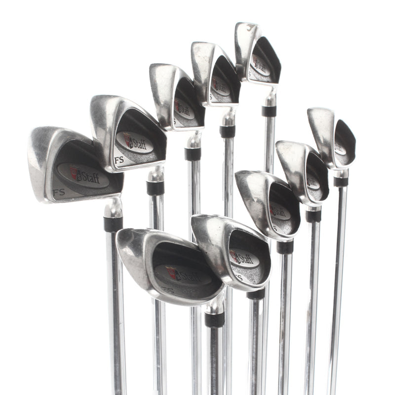 Wilson Fat Shaft Steel Mens Right Hand Irons 2-SW Regular -