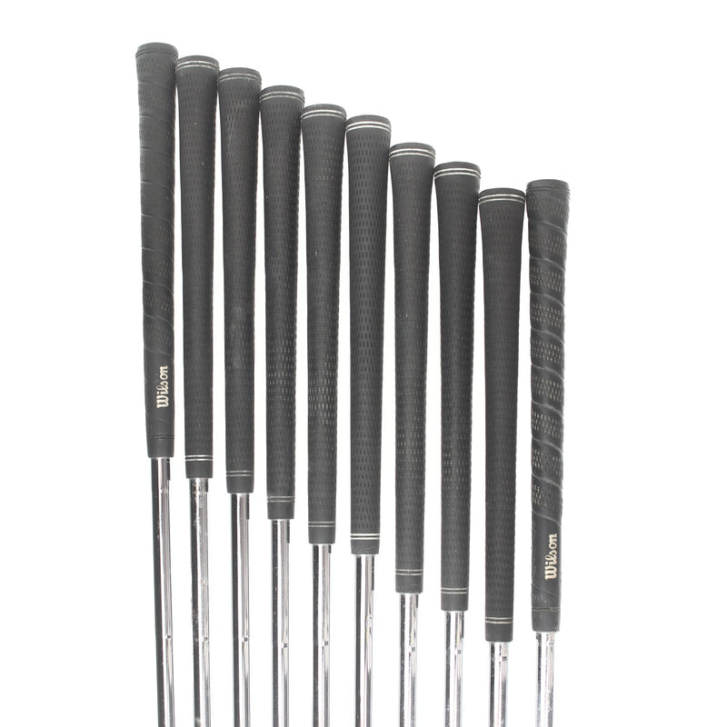 Wilson Fat Shaft Steel Mens Right Hand Irons 2-SW Regular -