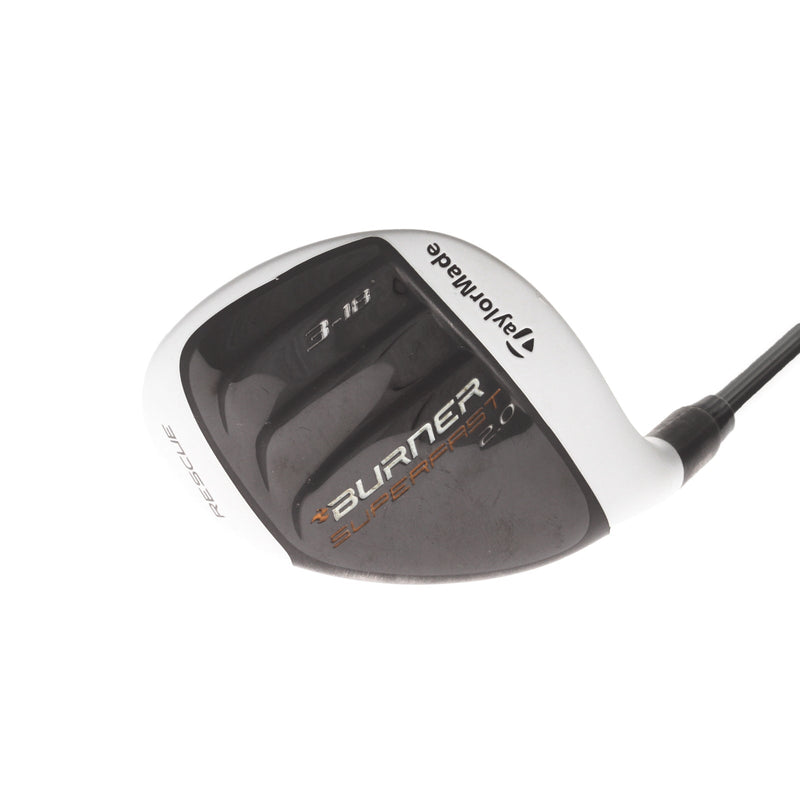 TaylorMade Burner Superfast 2.0 Graphite Mens Left Hand 3 Hybrid 18* Regular - TaylorMade Reax 60g
