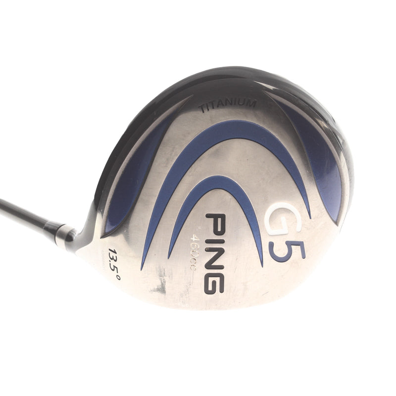 Ping G5 Graphite Mens Right Hand Driver 13.5* Soft Regular - Ping TFC 100 D