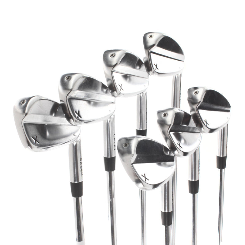 Caley 1 Steel Mens Right Hand Irons 4-PW Stiff - KBS Tour Lite