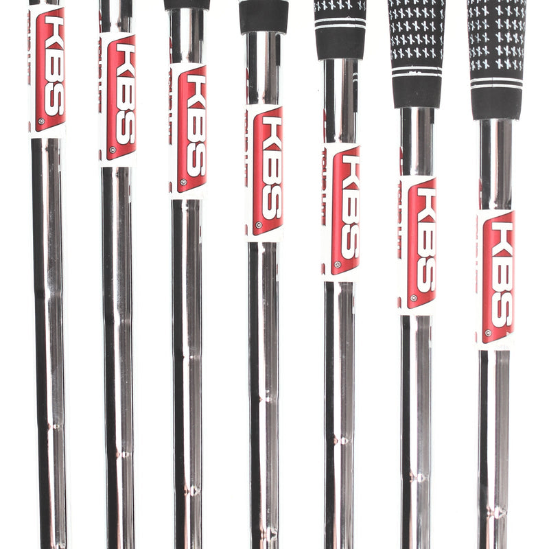 Caley 1 Steel Mens Right Hand Irons 4-PW Stiff - KBS Tour Lite