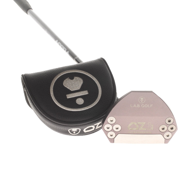 L.A.B OZ.1 Mens Right Hand Putter 34.5" Mallet Accra - IOMIC