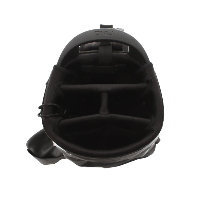 Ping Moonlite Pencil Bag - Black/White/Red