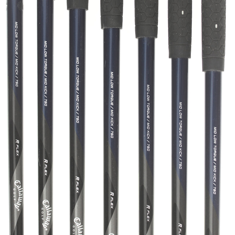 Callaway X-22 Graphite Mens Right Hand Irons 4-PW Regular