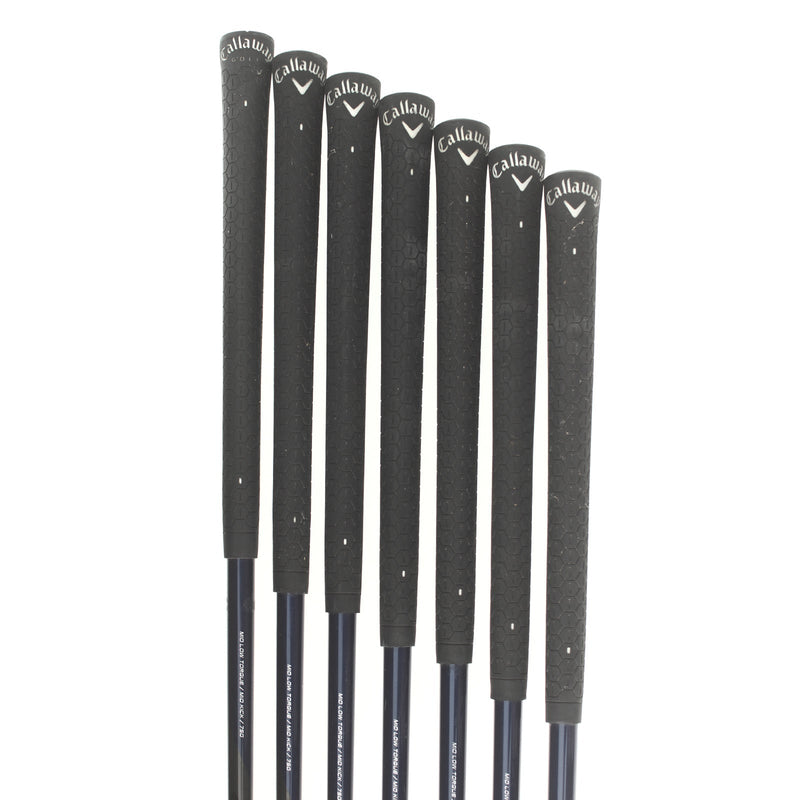 Callaway X-22 Graphite Mens Right Hand Irons 4-PW Regular