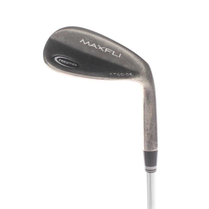 Maxfli ProGrind Steel Mens Right Hand Lob Wedge 60* 5 Bounce Uniflex - Maxfli