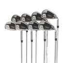 Callaway Rogue ST Max Steel Mens Right Hand Irons 6-PW+AW+SW Regular - Project X Rifle 105GR 5.5