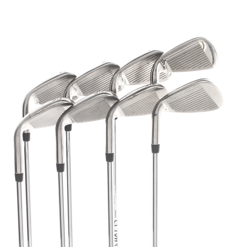 Callaway Rogue ST Max Steel Mens Right Hand Irons 6-PW+AW+SW Regular - Project X Rifle 105GR 5.5