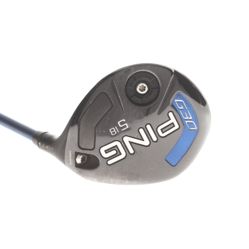 Ping G30 Graphite Mens Right Hand Fairway 5 Wood 18* Regular - Ping TFC 419