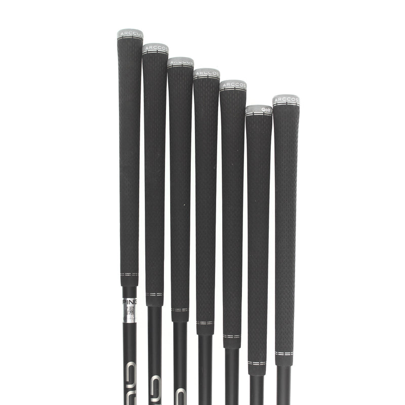 Ping G425 Graphite Mens Right Hand Irons 5-SW Green Dot 2* Upright Regular - Alta CB AWT