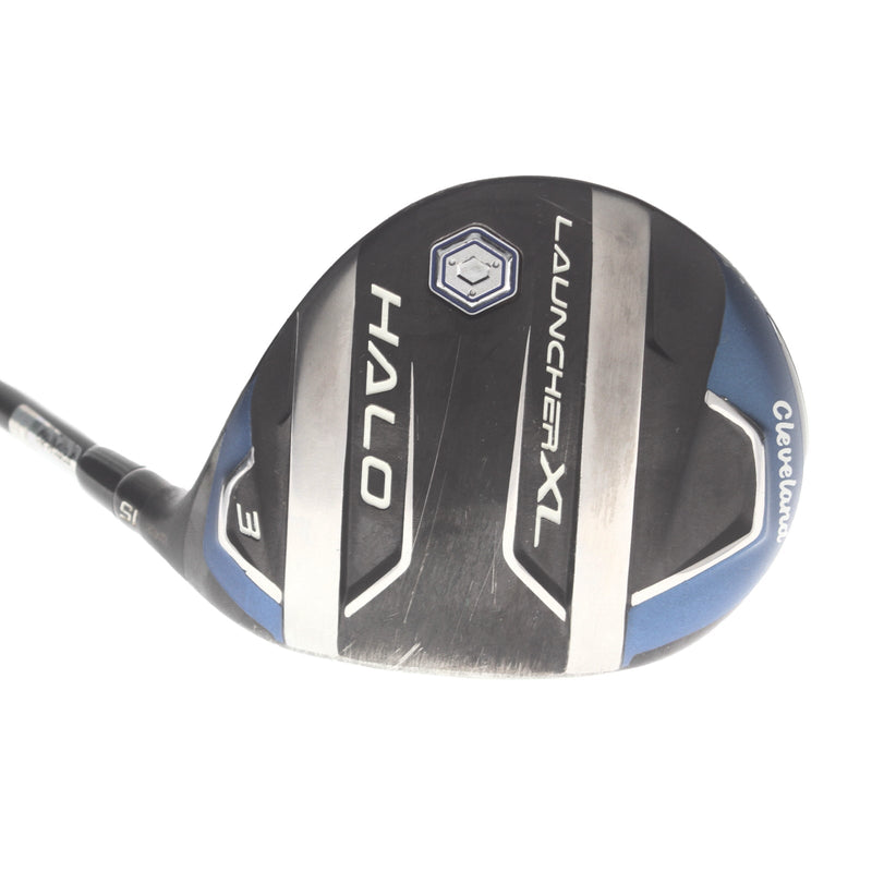 Cleveland Launcher XL Halo Graphite Mens Right Hand Fairway 3 Wood 15* Senior - Cypher Fifty Five 5.0