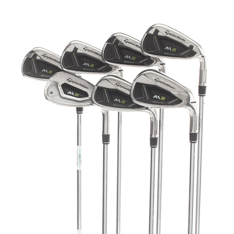 TaylorMade M2 2017 Steel Mens Right Hand Irons 5-SW Regular - REAX 88