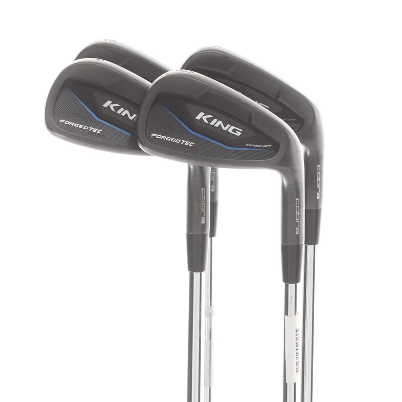 Cobra King Forged Tec One Length Steel Mens Right Hand Irons 7-PW Regular - KBS Tour R+