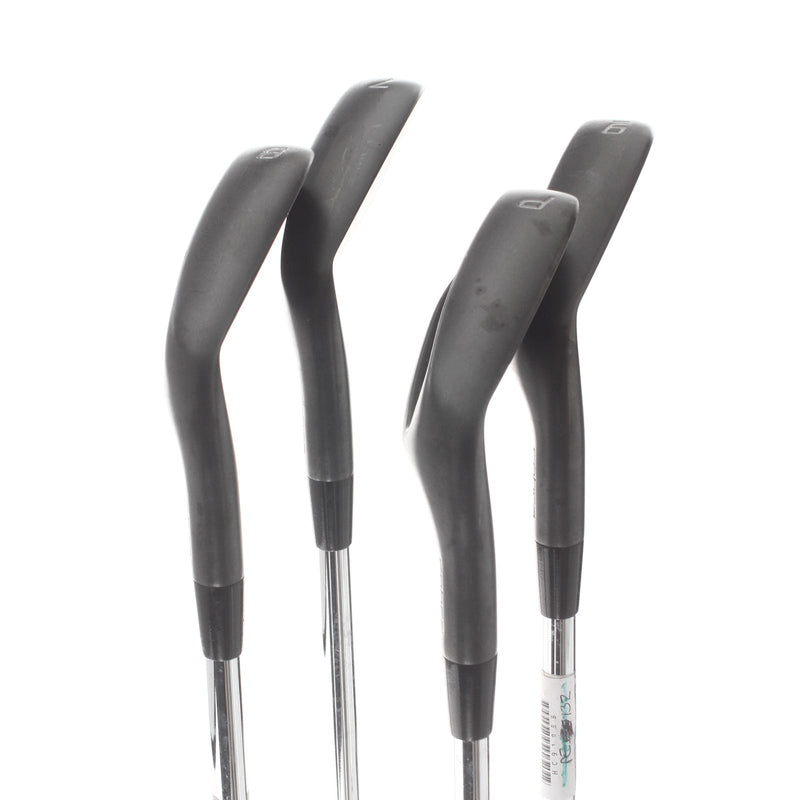 Cobra King Forged Tec One Length Steel Mens Right Hand Irons 7-PW Regular - KBS Tour R+