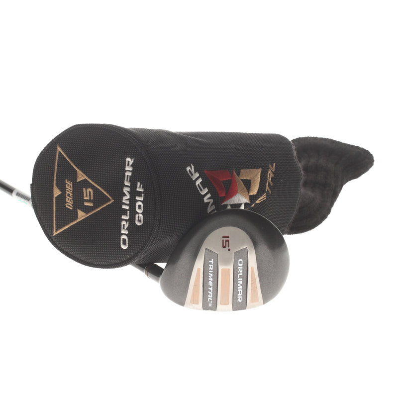 Orlimar TriMetal Graphite Mens Right Hand Fairway 3 Wood 15* Regular - Orlimar