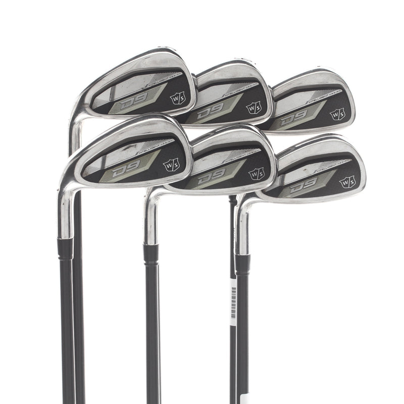 Wilson Staff D9 Graphite Mens Left Hand Irons 5-PW Regular - Tensei AV White 60