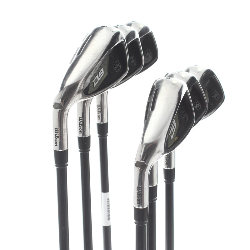 Wilson Staff D9 Graphite Mens Left Hand Irons 5-PW Regular - Tensei AV White 60