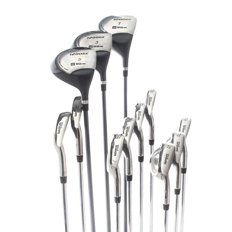 Wilson Staff 1200GC Steel/Graphite Mens Right Hand Package Set Regular - Wilson True Temper