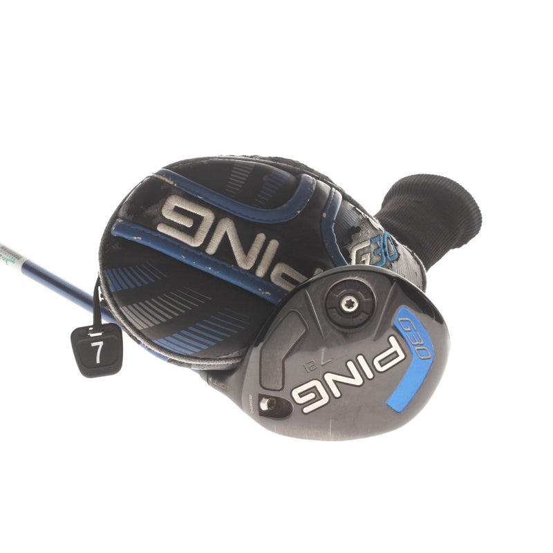 Ping G30 Graphite Mens Right Hand Fairway 7 Wood 21* Regular - Ping TFC 419