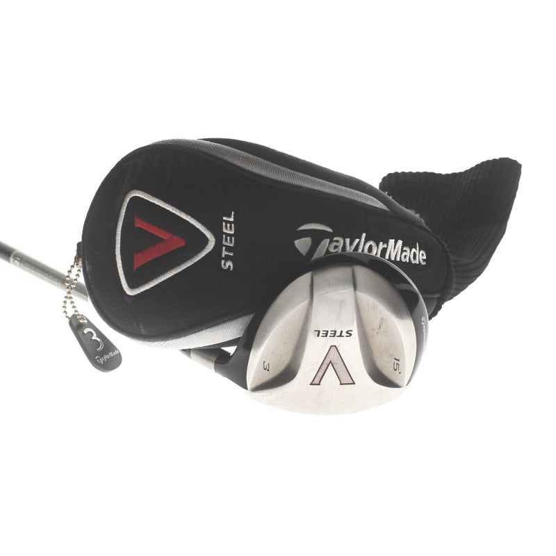 TaylorMade V Steel Graphite Mens Right Hand Fairway 3 Wood 15* Regular - TaylorMade M.A.S.2