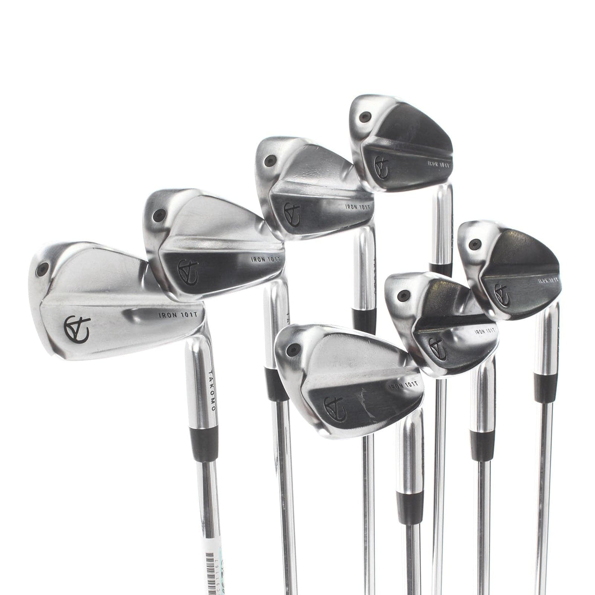 Takomo 101T Steel Mens Right Hand Irons 4-PW Stiff - KBS Tour 120