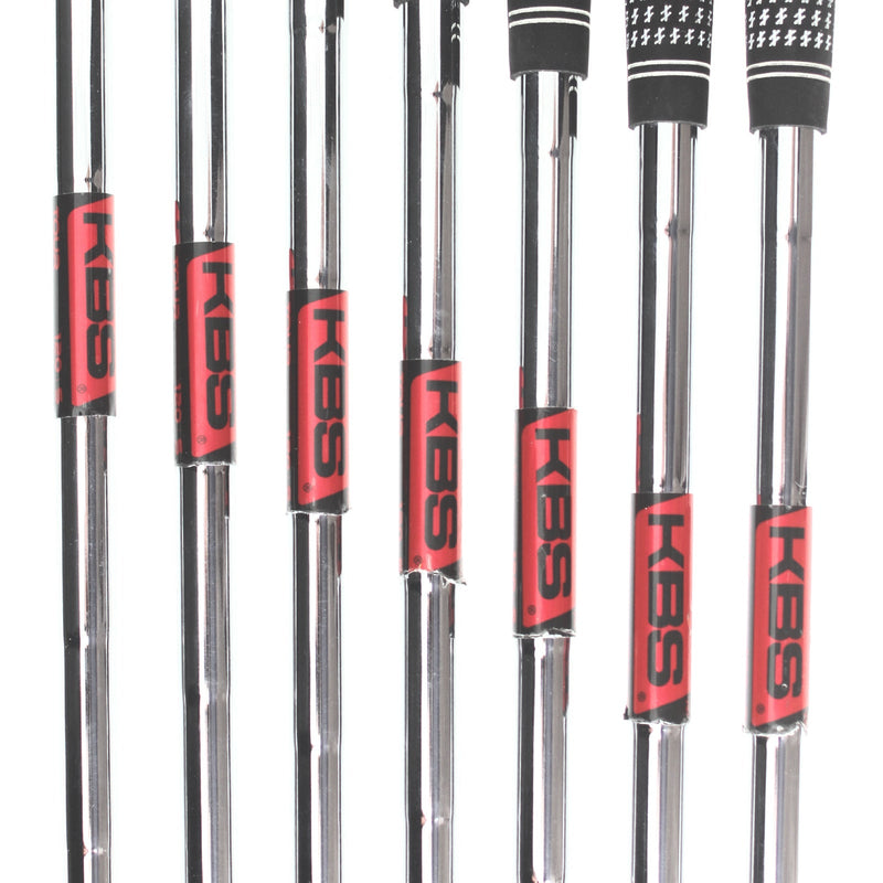 Takomo 101T Steel Mens Right Hand Irons 4-PW Stiff - KBS Tour 120