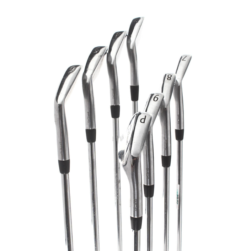 Titleist 718 CB/MB Combo Steel Mens Right Hand Irons 3-PW Stiff - True Temper AMT Black