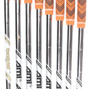 Titleist 718 CB/MB Combo Steel Mens Right Hand Irons 3-PW Stiff - True Temper AMT Black