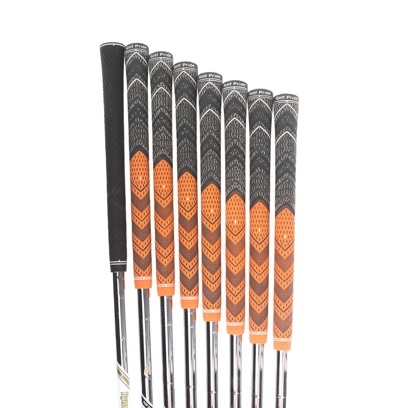 Titleist 718 CB/MB Combo Steel Mens Right Hand Irons 3-PW Stiff - True Temper AMT Black