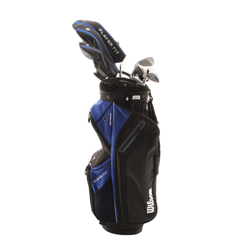 Wilson Player Fit Graphite Mens Right Hand Package Set Regular - Wilson