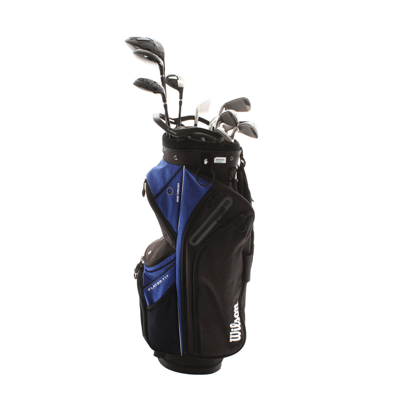 Wilson Player Fit Graphite Mens Right Hand Package Set Regular - Wilson