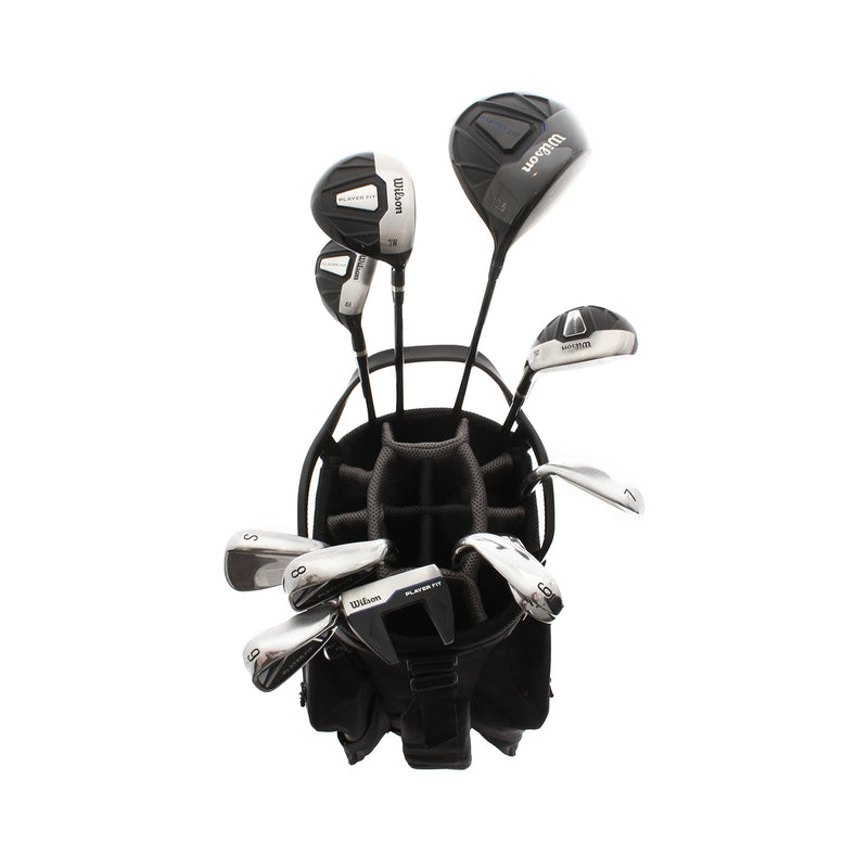 Wilson Player Fit Graphite Mens Right Hand Package Set Regular - Wilson