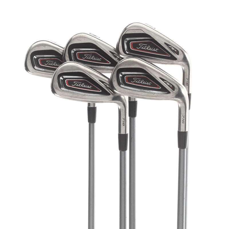 Titleist AP1 716 Graphite Mens Right Hand Irons 7-GW Senior - KuroKage 65g