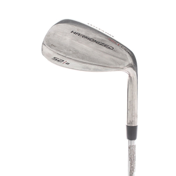 Wilson Harmonized Steel Mens Right Hand Gap Wedge 52* 8 Bounce Sole Grind Wedge - Wilson Harmonized